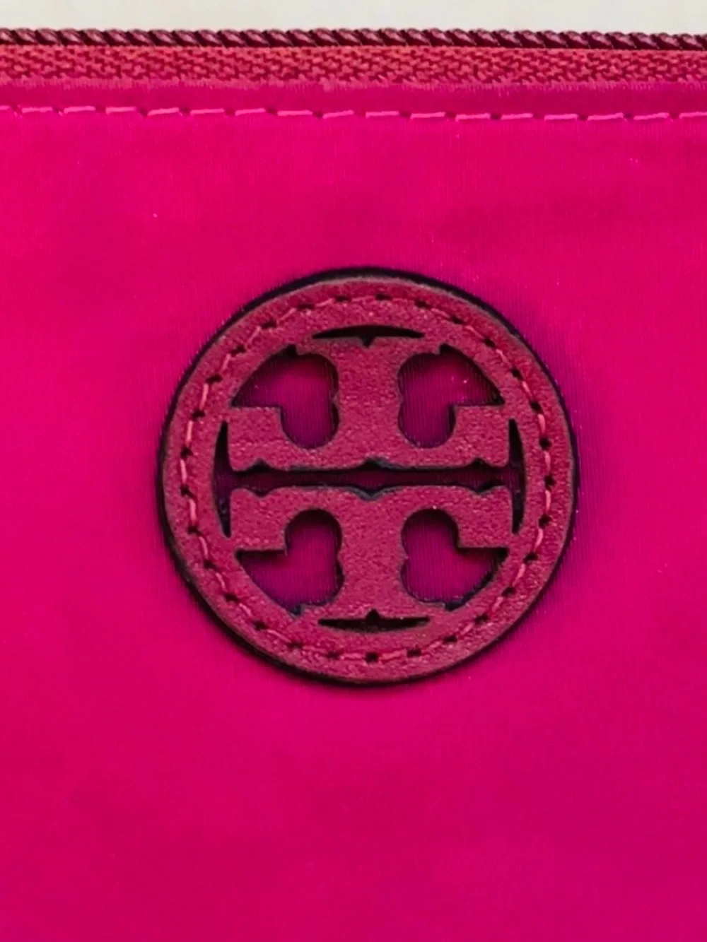 Tory Burch fuchsia Crossbody Bag with gold toned accents